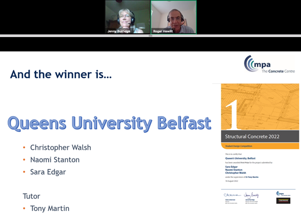 2022 Structural Concrete Student Competition Winners Announced